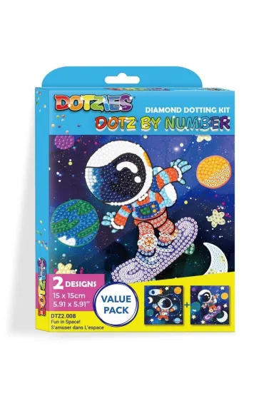 Diamond Dotz - Dotz By Number Fun In Space