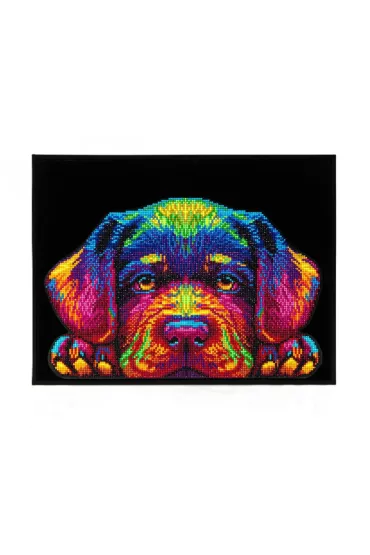 Haft diamentowy - Adults Neon Puppy