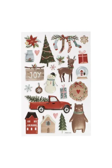 Naklejki świąteczne 3D