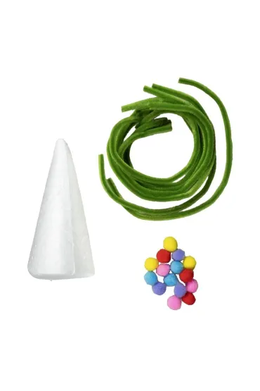 Zestaw kreatywny choinka