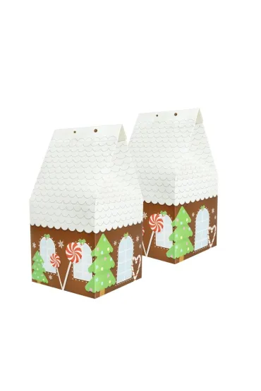 Papierowe domki na upominki 2 szt