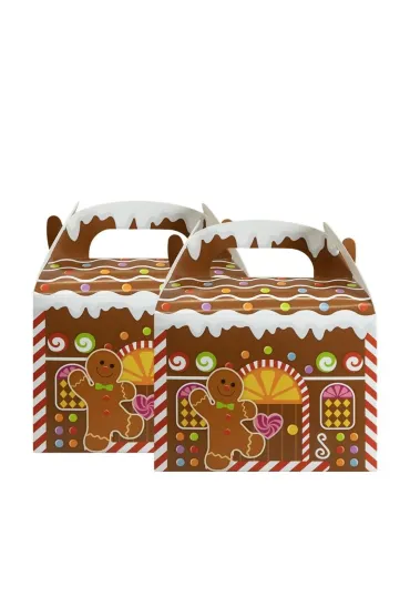 Papierowe domki pudełko na upominki