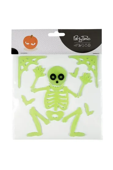 Żelowa dekoracja na Halloween fluo
