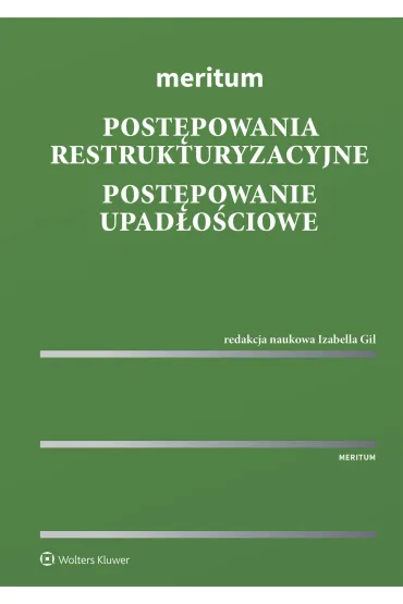 Meritum. Postępowania restrukturyzacyjne