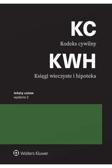 Kodeks cywilny. Księgi wieczyste i hipoteka w.2