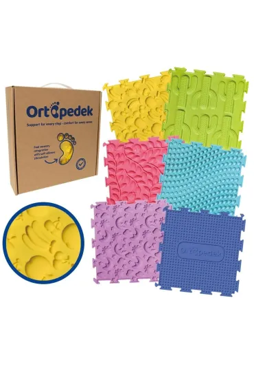 Ortopedek - maty sensoryczne 6 elementów