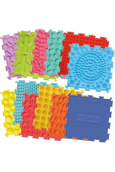 Ortopedek - maty sensoryczne 12 elementów