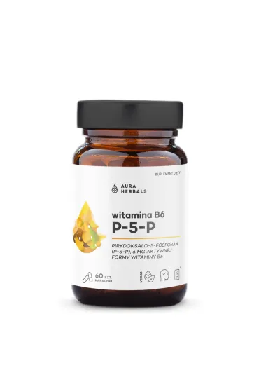 Witamina B6 P-5-P 6 mg Suplement diety