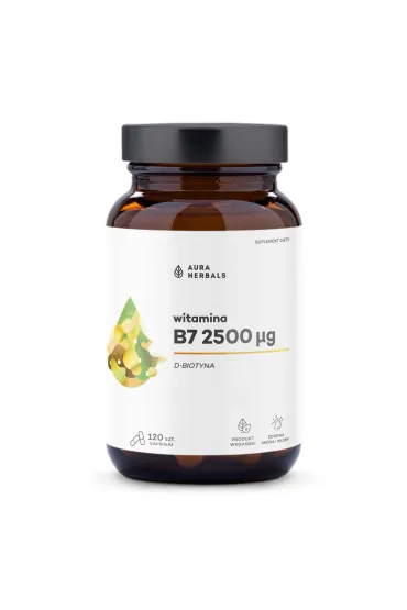 Witamina B7 2500 µg, biotyna Suplement diety