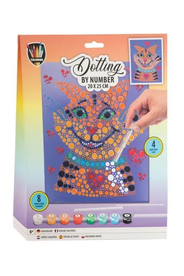 Kropkowanie po numerach 20x25