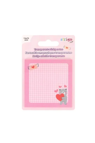 Karteczki samoprzylepne 73x73mm 50K różowe