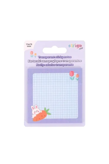 Karteczki samoprzylepne 73x73mm 50K fioletowe