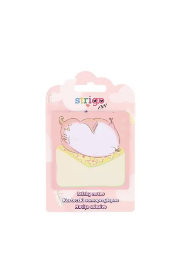 Karteczki samoprzylepne 73x73mm 20K różowe