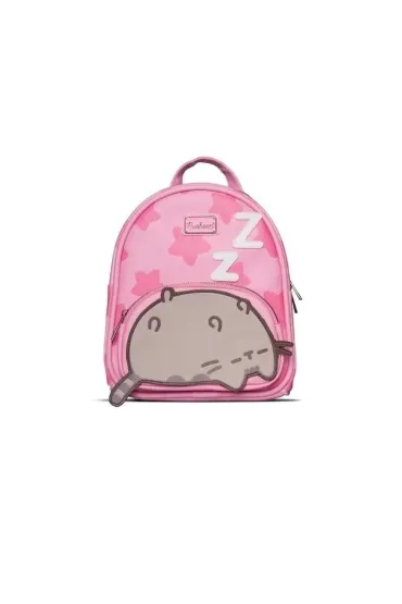 Pusheen plecak mały skórzany z aplikacją