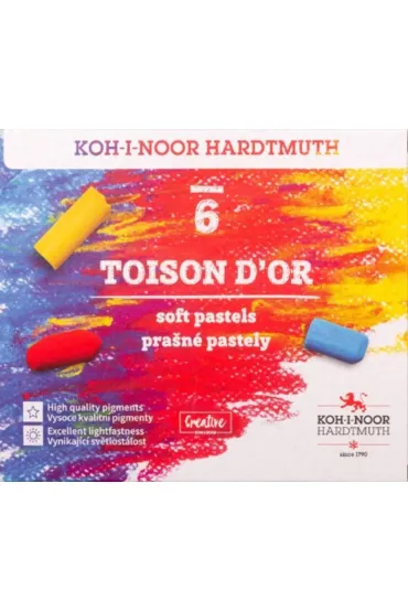 Pastele Toison D`or 6 kolorów