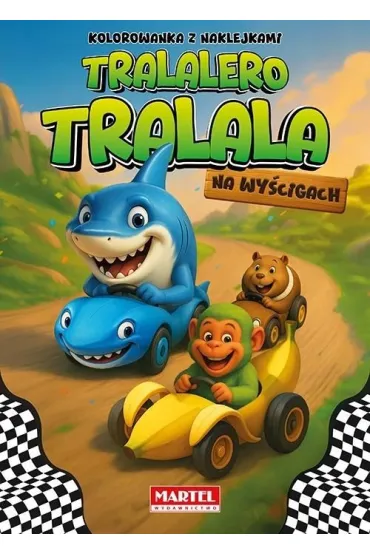 Tralalero Tralala Na wyścigach z naklejkami