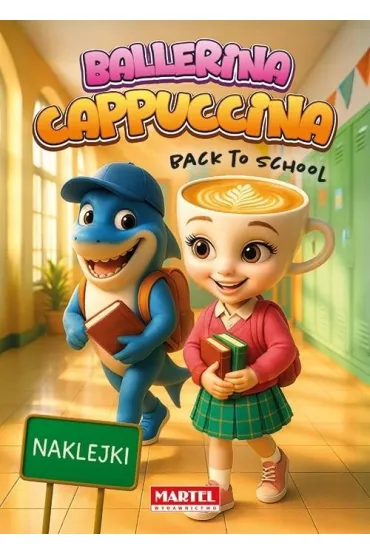 Ballerina Cappuccina back to school z naklejkami