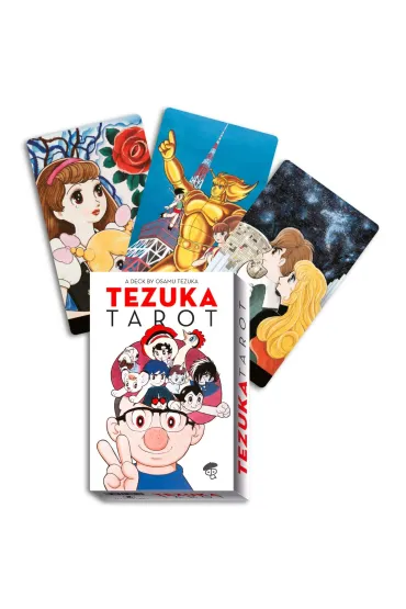 Tezuka Tarot, zestaw kart do wróżenia i książki