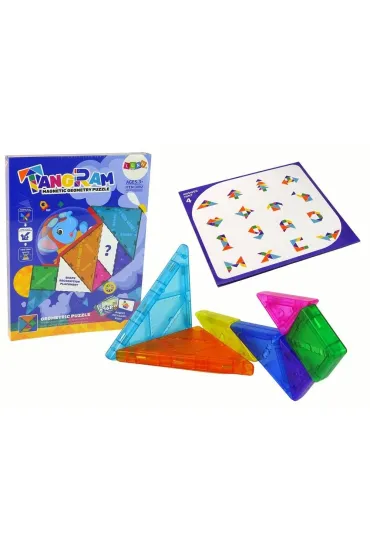  Układanka Tangram magnetyczna 7el