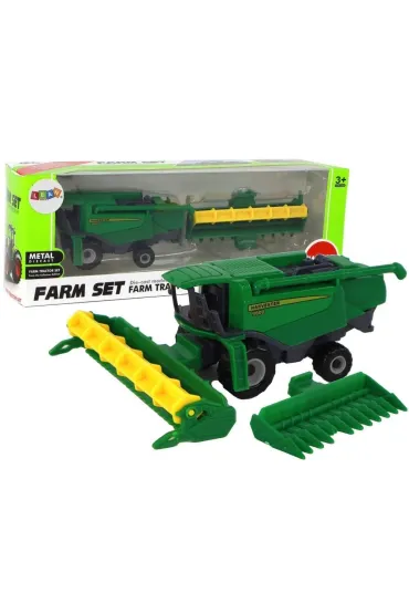 Kombajn aluminiowy zielony