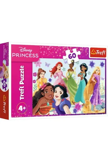 Puzzle 60 el. Ksieżniczki w akcji