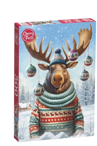 Puzzle 500 el. It Moose Be Love 20395