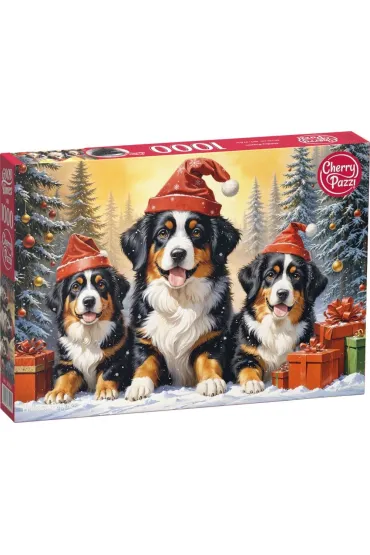 Puzzle 1000 el. Holiday Puppies 31254