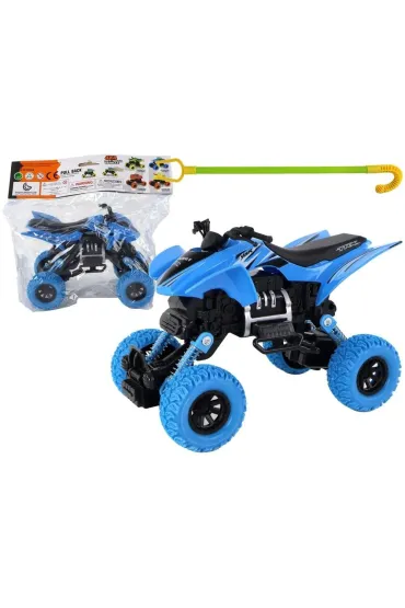 Terenówka pchacz quad XC niebieski