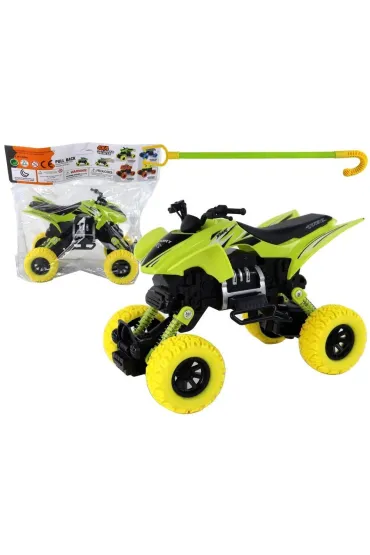 Terenówka pchacz quad XC żółty