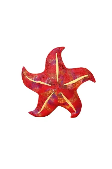 Poduszka pluszowa rozwgwiazda czerwona 20cm