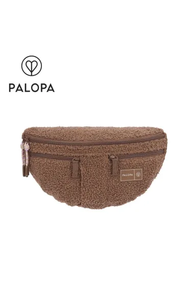 Torebka nerka na smakołyki dla psa Emma teddy-fleece brown