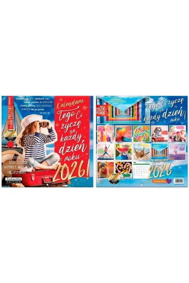 Kalendarz 2026 ścienny Classic Tego Ci życzę