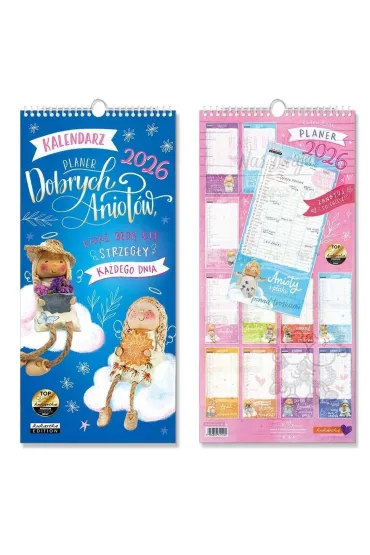 Kalendarz 2026 ścienny planer Dobrych Aniołów