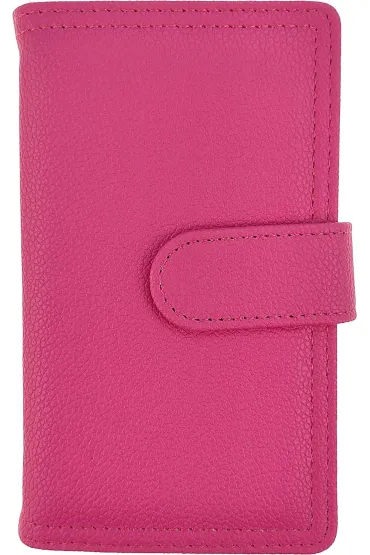 Kalendarz 2026 B6 dzienny z zapięciem Ekoskóra mix