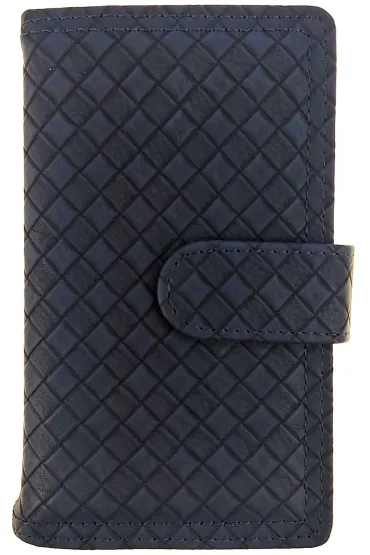 Kalendarz 2026 B6 dzienny z zapięciem pik granatowy