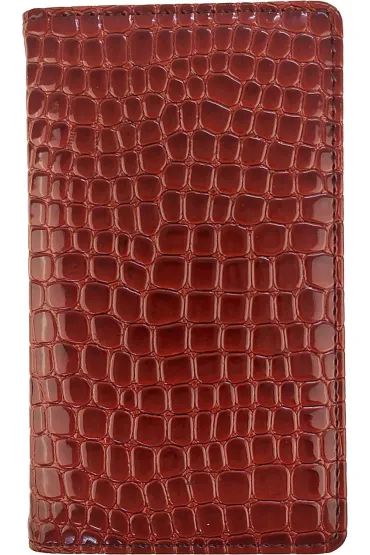 Kalendarz 2026 B6 tygodniowy krokodyl bordowy