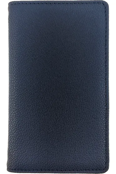 Kalendarz 2026 B6 tygodniowy ekoskóra granatowy