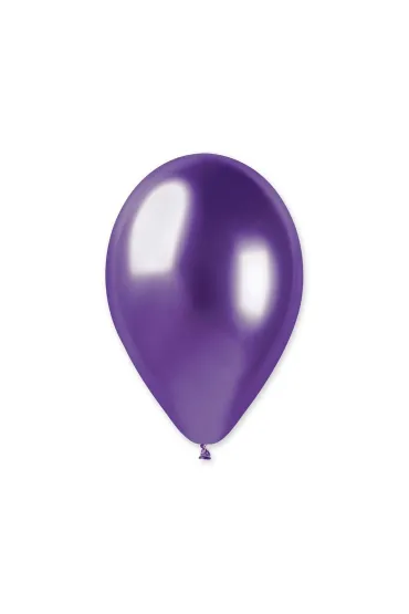 Balony shiny fioletowe 33cm 50 szt