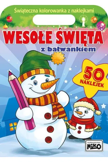Wesołe święta z bałwankiem