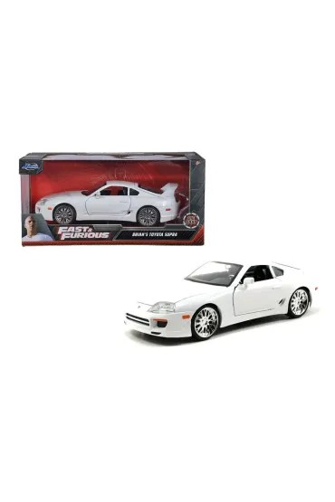 Jada F&F Toyota Supra white 1995 1:24