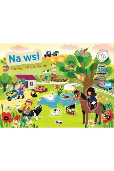 KSIAZECZKA EDUK 280X210 NA WSI NAKLEJ AWM