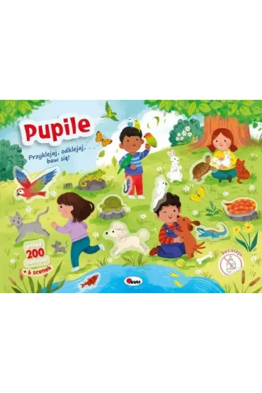 KSIAZECZKA EDUK 280X210 PUPILE NAKLEJ AWM