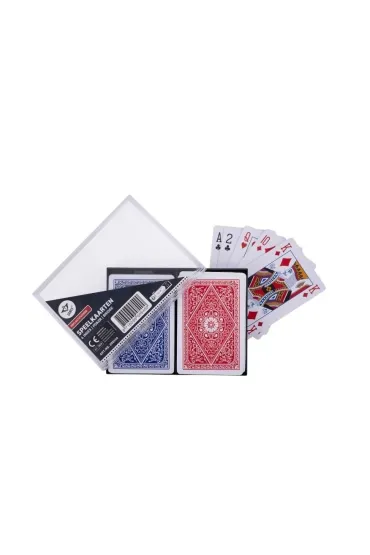 Karty 2 talie w etui LONGFIELD