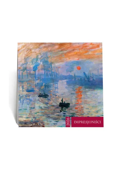 Kalendarz 2026 ścienny Impresjoniści