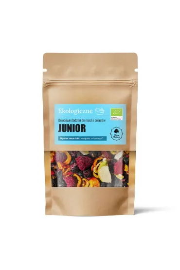 Owocowe dodatki do musli i deserów junior