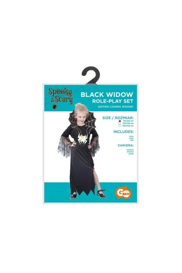 Zestaw dla dzieci Czarna Wdowa rozm. 110/120cm