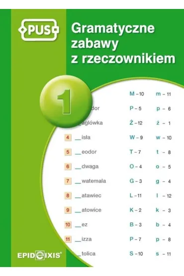 Gramatyczne zabawy z rzeczownikiem 1