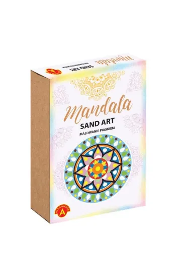Piaskowe Malowanki Mandala Sand Art