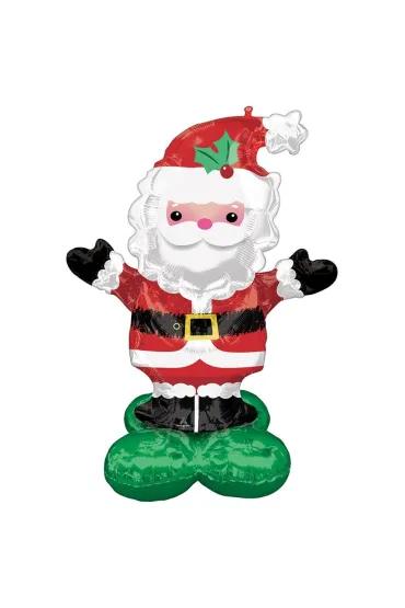 Balon foliowy AirLoonz święty Mikołaj 100x155cm