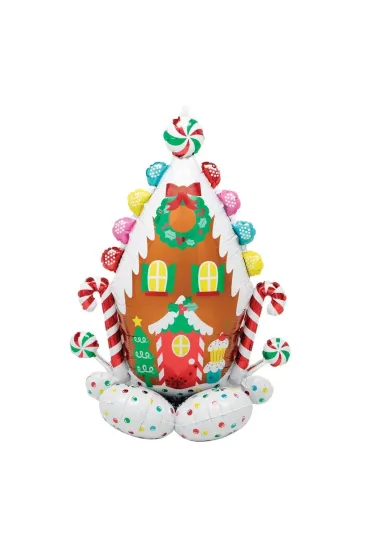 Balon foliowy AirLoonz domek z piernika 81x129cm